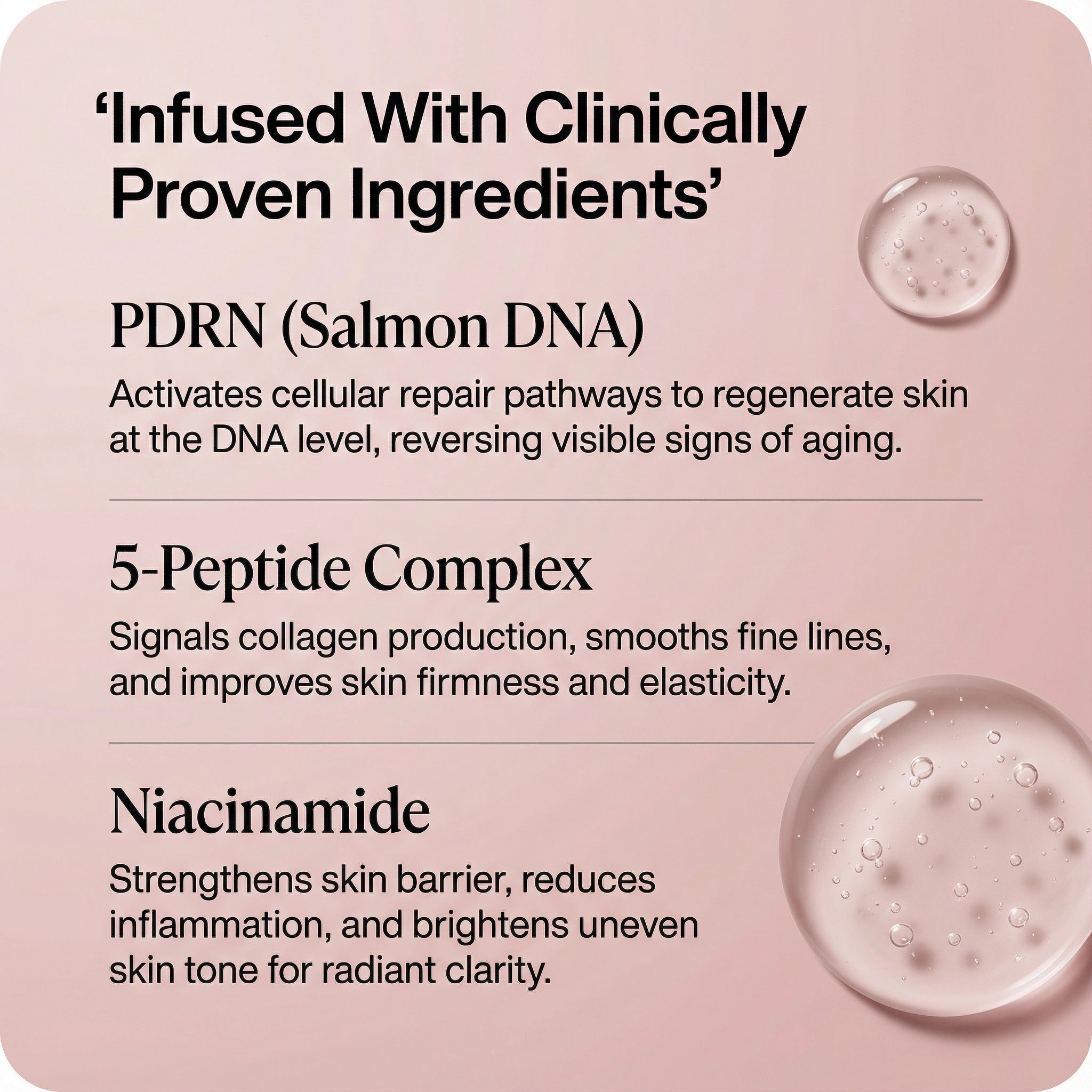 Revivo Wrinkle Eraser PDRN Peptide Serum