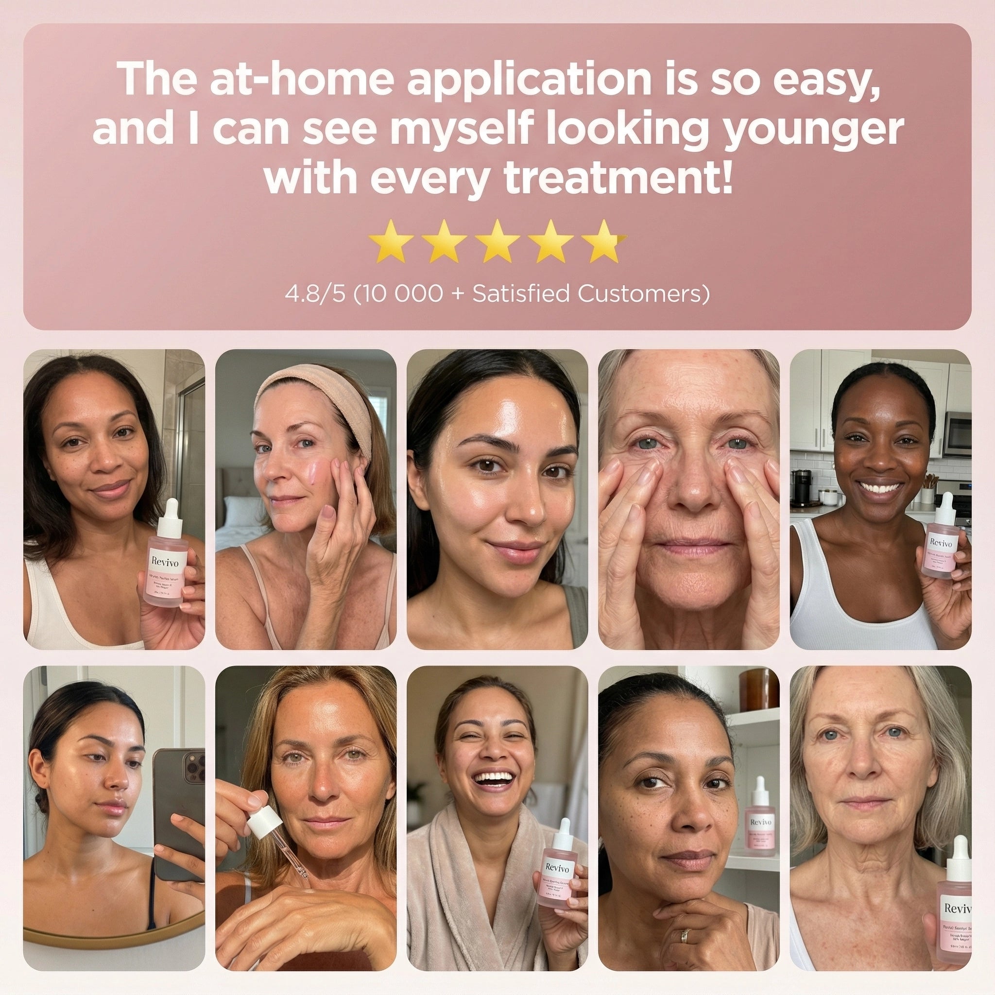 Revivo Wrinkle Eraser PDRN Peptide Serum